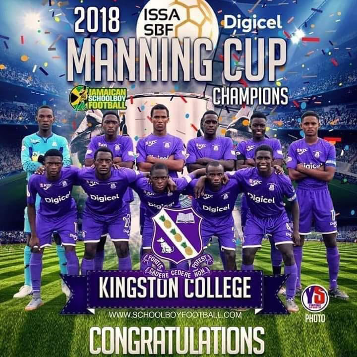 KC Manning Cup Winners